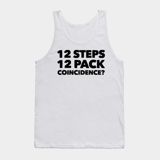 12 Steps, 12 Pack Tank Top by Stacks